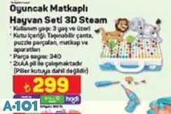 BİRLİK OYUNCAK MATKAPLI HAYVAN SETİ 3D STEAM